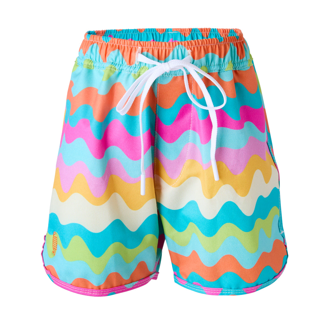 Boys Swim Shorts - Rainbow Ripple - Jenson